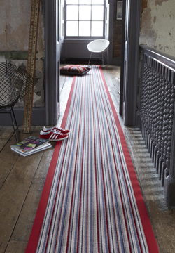 Wool Rock n Rool London Calling with Scarlet Cotton borde