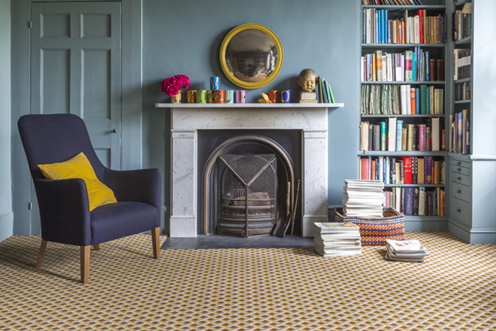 Ben Pentreath Quirky B Lattice Flitcroft Natural Carpet Natural Carpet