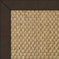 Seagrass Balmore Basketweave Rug with Tweed Edredge border