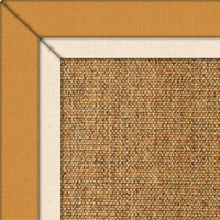 Sisal Bayford Boucle Rug with double Cotton border