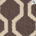 Grey&nbsp;Quirky B Honeycomb (7113)