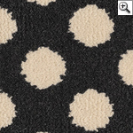 Black&nbsp;Quirky B Spotty (7140)