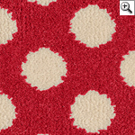 Red&nbsp;Quirky B Spotty (7144)